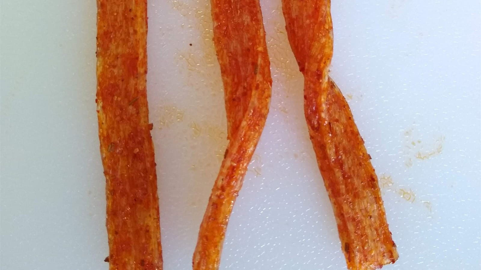 Three glossy latiao sticks arranged to show beginner-friendly size and texture