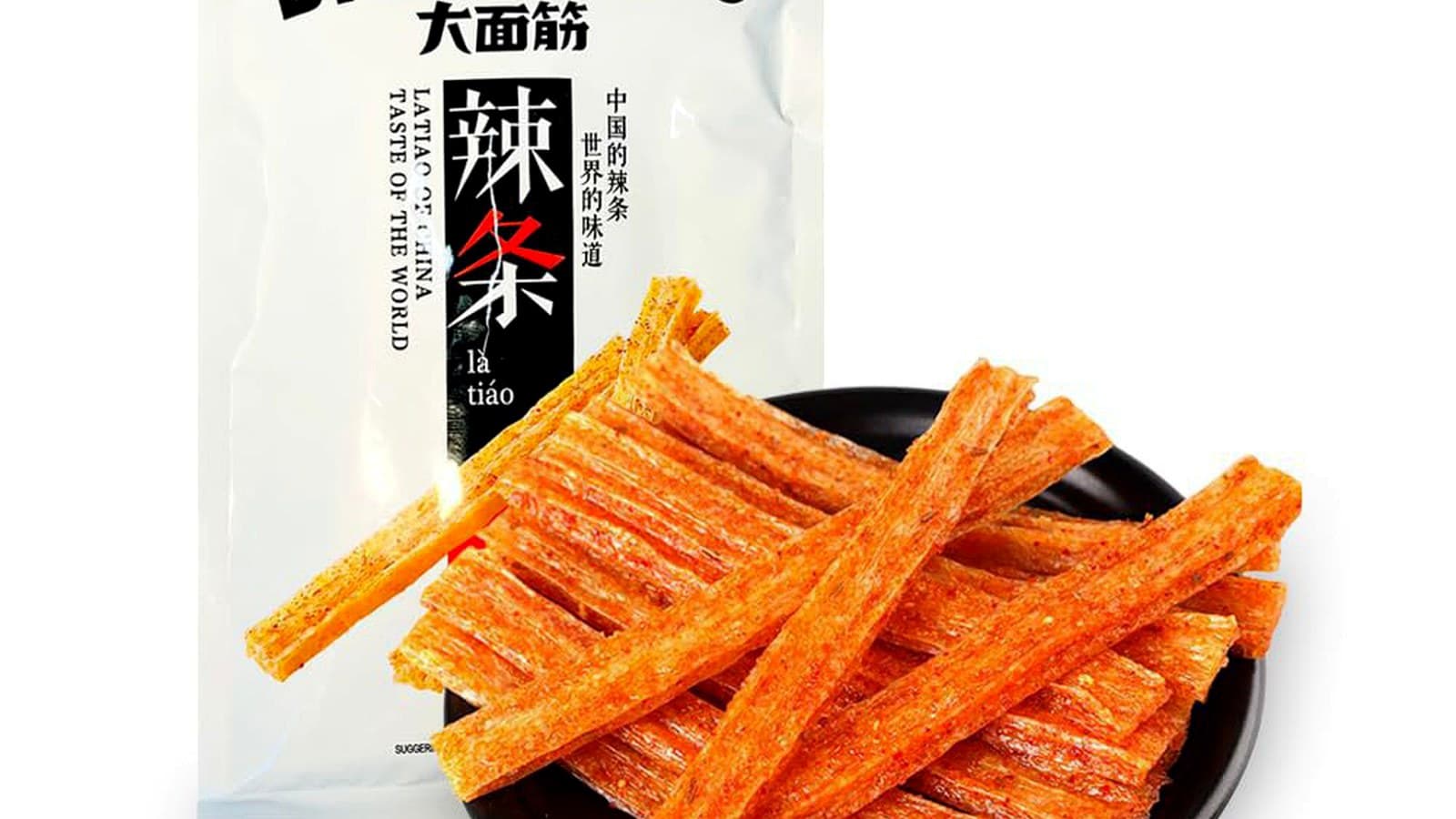 Several classic latiao shapes arranged for a first tasting order comparison