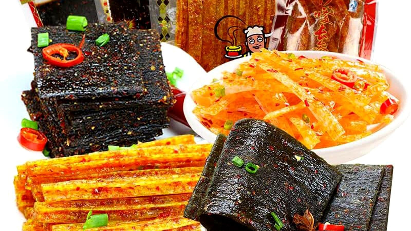 飞旺辣条测评：低价组合装、页面清晰度与新鲜度风险 正文中段配图：Amazon - FEIWANG spicy bars multipack product image