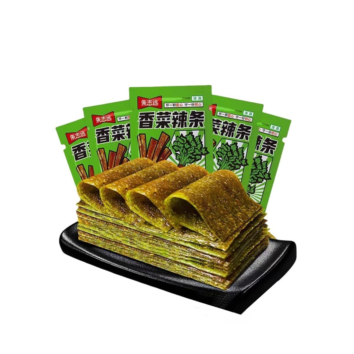 Zhuzhiyuan latiao package used as a real comparison product